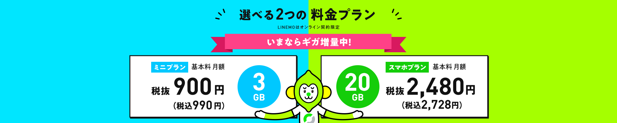 LINEMOの料金プラン