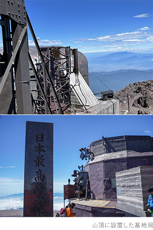 富士山基地局