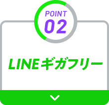 POINT02 LINEの通話がギガノーカウント