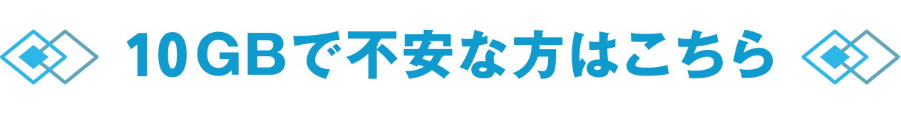 10GBで不安な方はこちら